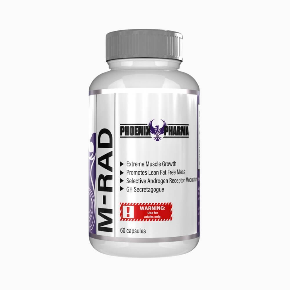 M-Rad Phoenix Pharma - 60 capsules | Sarms Ie