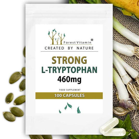 L-Tryptophan 460mg Forest Vitamin - 100 capsules | Megapump